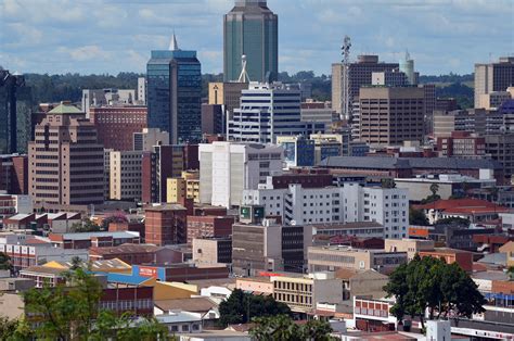 Harare, capital of Zimbabwe .